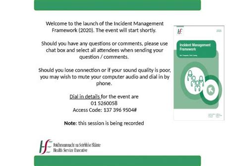 incident management framework 2020 hse.